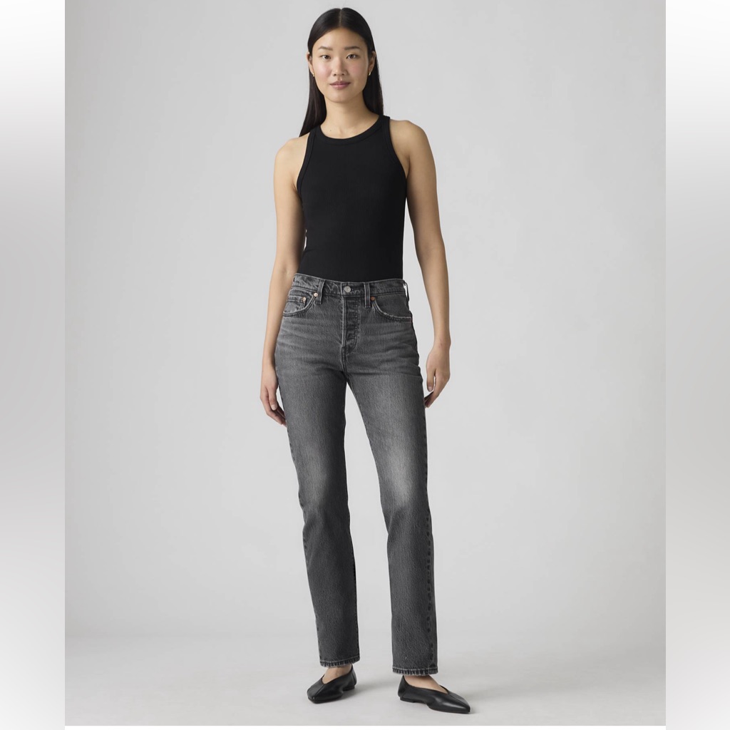 Nwot!! Levi’s Premium 501 Original Fit Jeans (Pretty Pleasing Black 32x30)